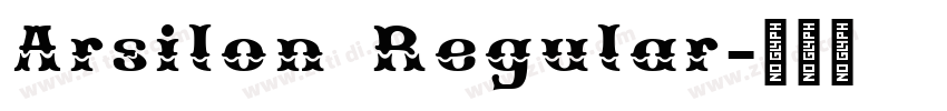 Arsilon Regular字体转换